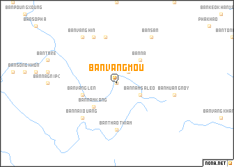 map of Ban Vangmou