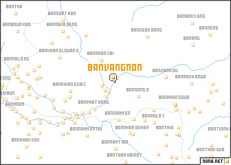 map of Ban Vangnon