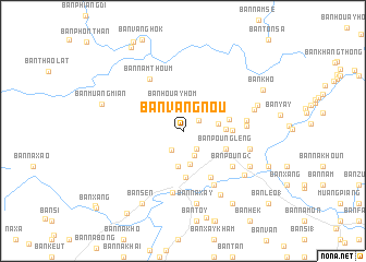 map of Ban Vangnou