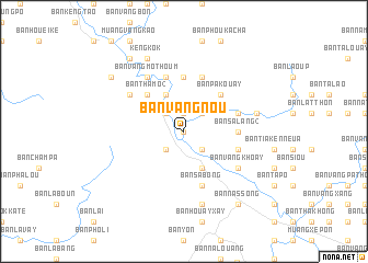 map of Ban Vang Nou