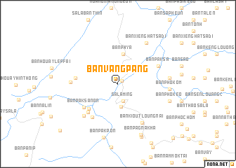 map of Ban Vangpang