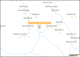 map of Ban Vangphapa