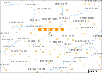 map of Ban Vangphôm