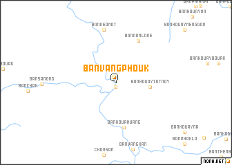 map of Ban Vangphouk