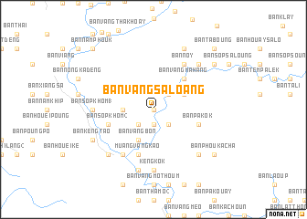 map of Ban Vangsaloang