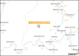 map of Ban Vangsikèo