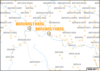 map of Ban Vangthông