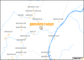 map of Ban Vangthoum