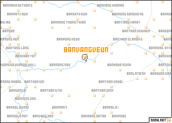 map of Ban Vangveun