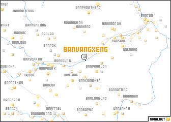 map of Ban Vangxèng