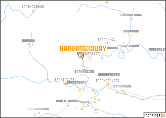 map of Ban Vangxouay