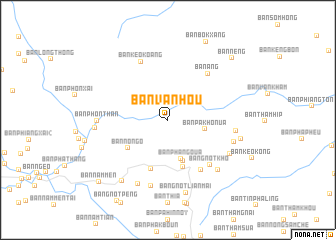 map of Ban Vanhou