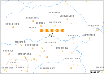 map of Ban Vankham
