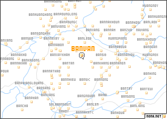 map of Ban Van