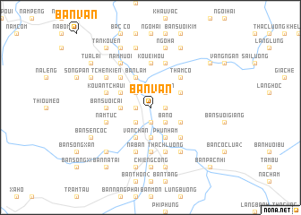 map of Bản Vãn