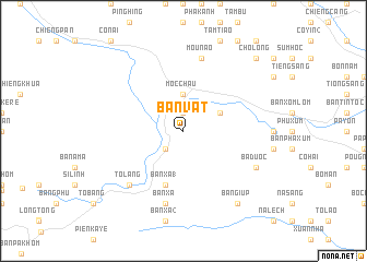 map of Bản Vật