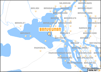 map of Ban Veun-An