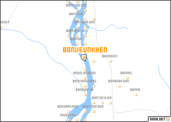 map of Ban Veunkhèn