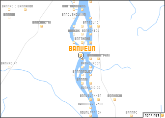 map of Ban Veun