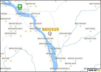 map of Ban Veun