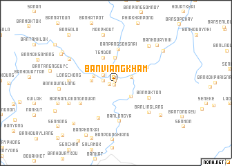 map of Ban Viangkham