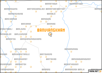 map of Ban Viangkham