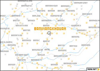 map of Ban Viangkhouam