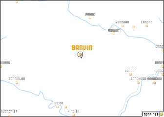 map of Bản Vin