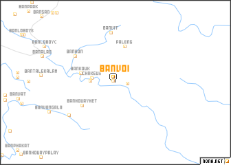 map of Ban Voi