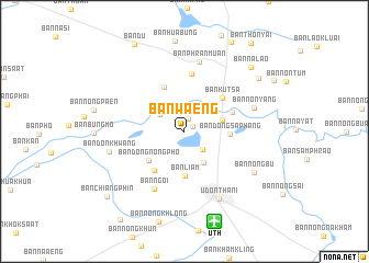map of Ban Waeng