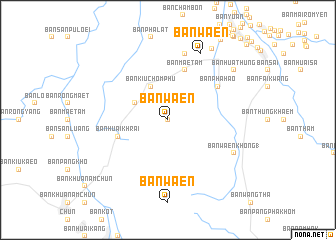 map of Ban Waen