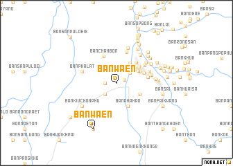 map of Ban Waen