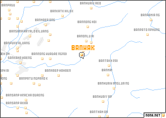 map of Ban Wak