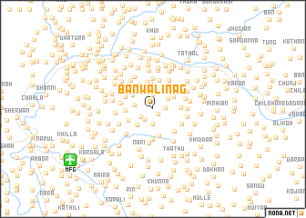 map of Banwāli Nāg