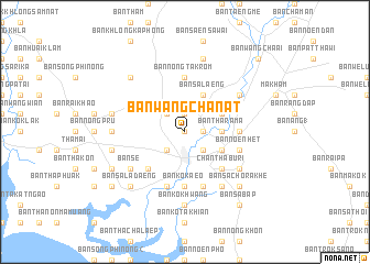 map of Ban Wang Chanat