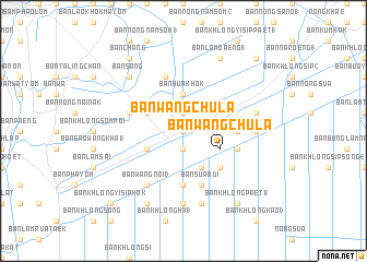 map of Ban Wang Chula