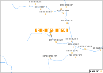 map of Ban Wang Hin Ngon