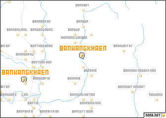 map of Ban Wang Khaen