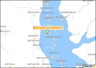 map of Ban Wang Khamen