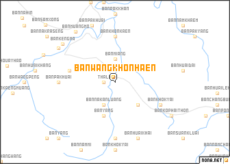 map of Ban Wang Khon Haen