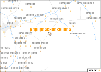 map of Ban Wang Khon Khwang