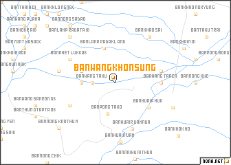 map of Ban Wang Khon Sung