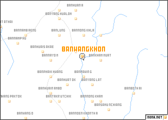 map of Ban Wang Khon
