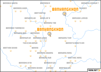 map of Ban Wang Khon
