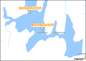 map of Ban Wang Khon