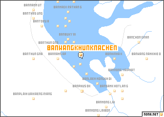 map of Ban Wang Khun Knachen