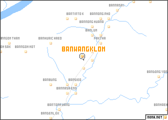 map of Ban Wang Klom