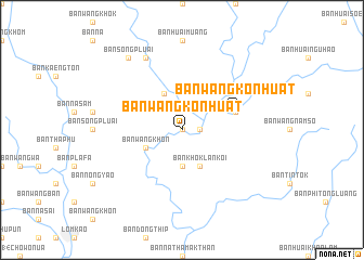 map of Ban Wang Kon Huat