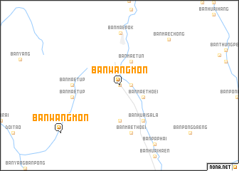 map of Ban Wang Mon