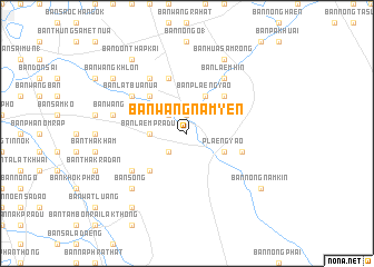 map of Ban Wang Nam Yen